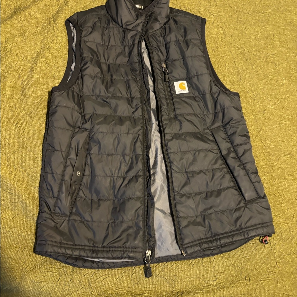 Carhartt Black Relaxed Fit Vest